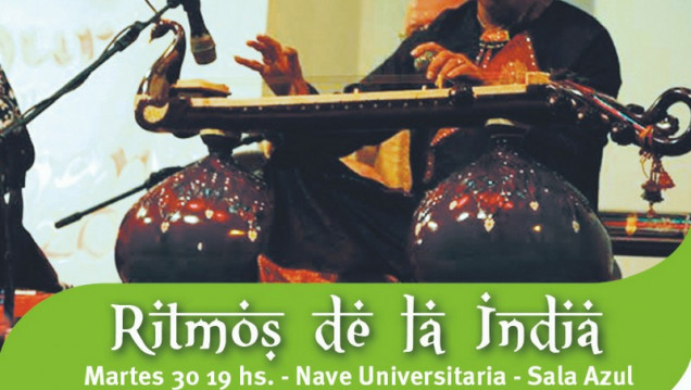 imagen Ritmos de la India en la Nave Universitaria