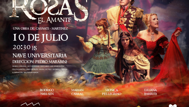 imagen Se pondrá en escena la obra de teatro "Rosas, el amante" en la Nave Universitaria