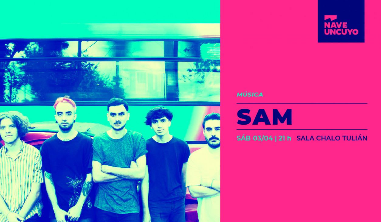 imagen Con mucha psicodelia y blues, SAM se presenta en la Nave UNCUYO 