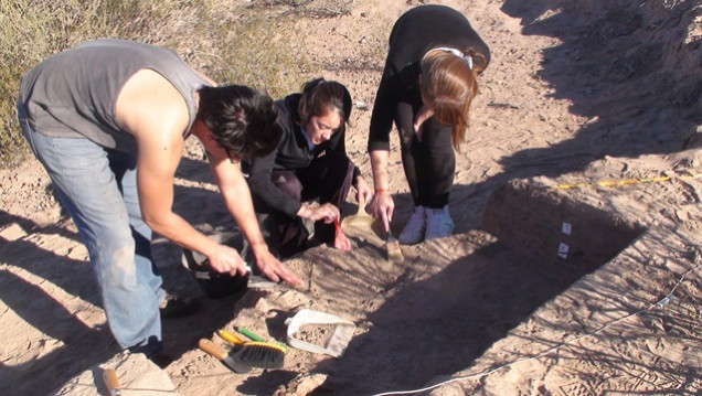 imagen Realizan estudios arqueológicos en Barrancas