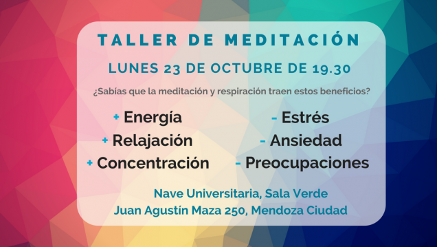 imagen Taller para aprender técnicas de meditación en la Nave Universitaria