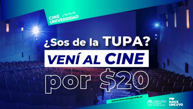 imagen Estudiantes de la TUPA pagarán una entrada mínima en el Cine Universidad