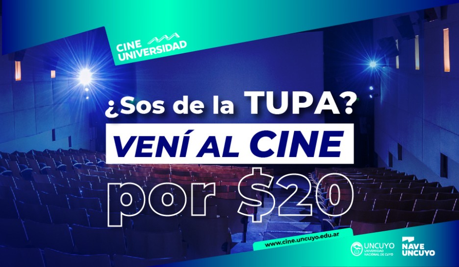 imagen Estudiantes de la TUPA pagarán una entrada mínima en el Cine Universidad