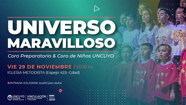 imagen Los Coros de Niños y Preparatorio presentan «Universo Maravilloso»