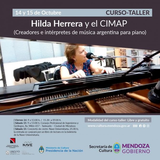 imagen Hilda Herrera brindará un concierto en la Nave Universitaria