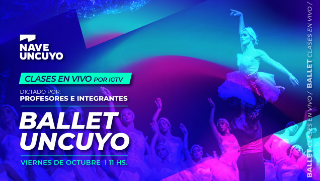 imagen Comienzan las clases en vivo del Ballet de la UNCUYO