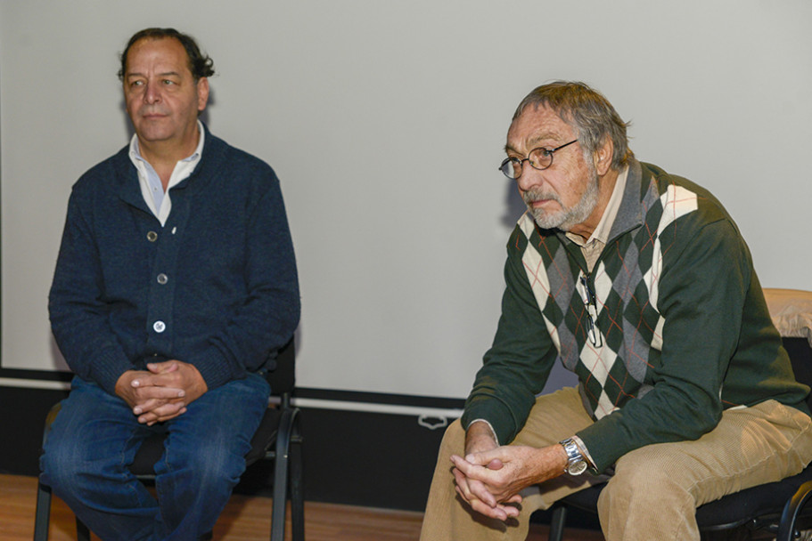 imagen Luis Brandoni pasó por la Nave Universitaria