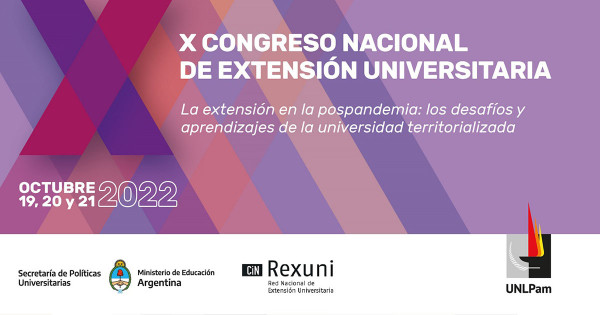 Se realizará el X Congreso Nacional de Extensión Universitaria ...