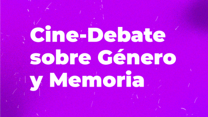 imagen Cine Debate Sobre Género y Memoria