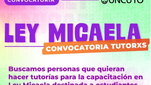 imagen ¿Querés acompañar a otras personas en su capacitación en Ley Micaela?  Esta es tu oportunidad!!