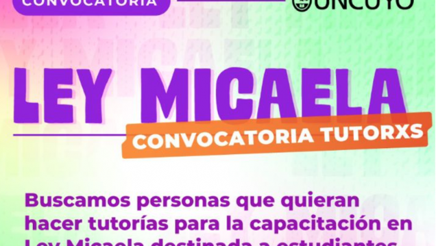 imagen ¿Querés acompañar a otras personas en su capacitación en Ley Micaela?  Esta es tu oportunidad!!