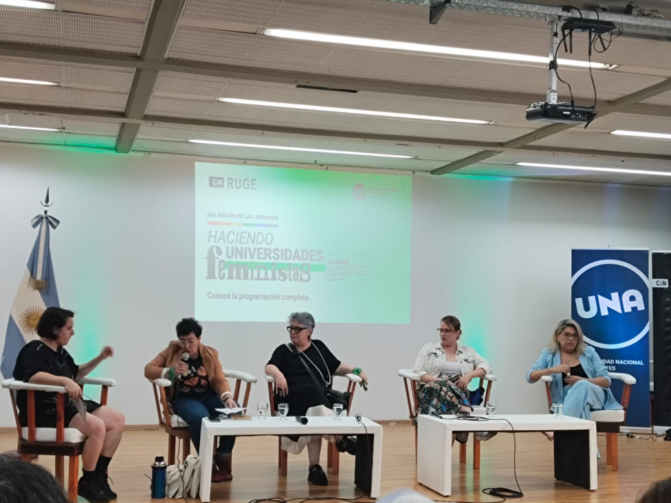 imagen La Dirección de Género y Diversidad de la UNCUYO participó en el Tercer Encuentro "Haciendo Universidades Feministas" de la RUGE-CIN