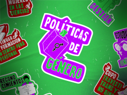 imagen Políticas de género