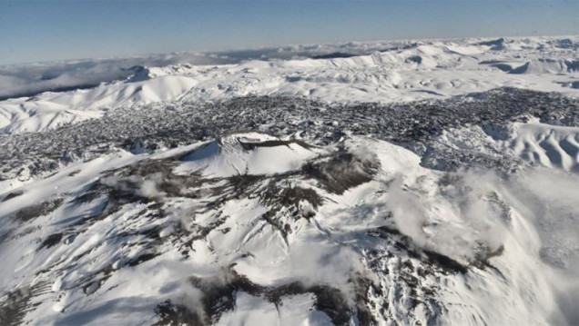 imagen Continúa la actividad en el Volcán Peteroa