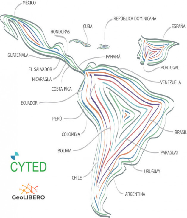 imagen GeoLIBERO: Consolidación de una red de geomática libre aplicada a las necesidades de Iberoamérica