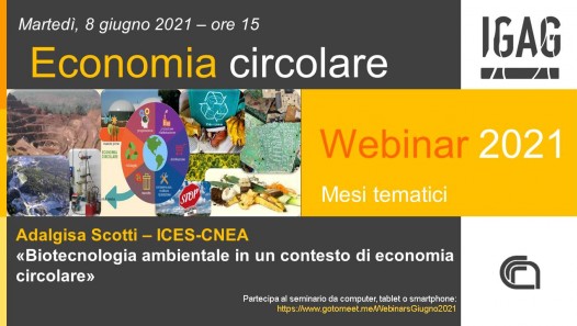 imagen Biotecnologia ambientale in un contesto di economia circolare