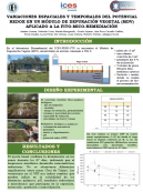imagen VARIACIONES ESPACIALES Y TEMPORALES DEL POTENCIAL REDOX EN UN MÓDULO DE DEPURACIÓN VEGETAL (MDV) APLICADO A LA FITO-MICO-REMEDIACIÓN