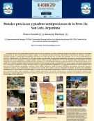 imagen METALES PRECIOSOS Y PIEDRAS SEMIPRECIOSAS DE LA PROV. DE SAN LUIS, ARGENTINA