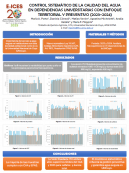imagen CONTROL SISTEMÁTICO DE LA CALIDAD DEL AGUA  EN DEPENDENCIAS UNIVERSITARIAS CON ENFOQUE  TERRITORIAL Y PREVENTIVO (2023–2024)
