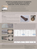 imagen ESTUDIO DE CALIDADES METÁLICAS EN ELEMENTOS DE FIJACIÓN PERTENECIENTES AL HISTÓRICO FERROCARRIL CENTRAL ARGENTINO (FCCA)