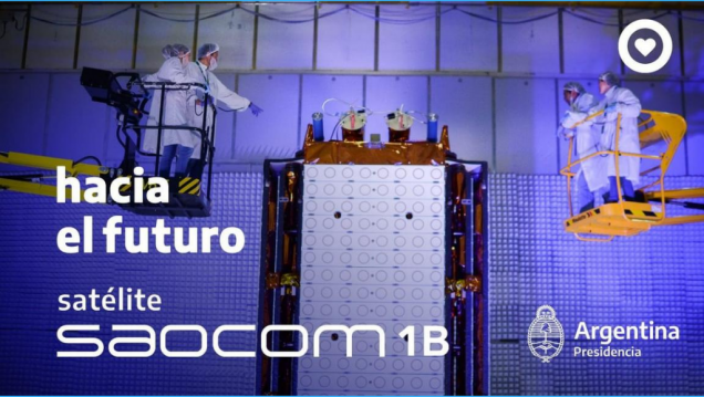 imagen Lanzamiento del Satélite Argentino SAOCOM 1B