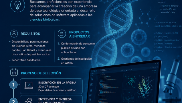 imagen Llamado para la contratación del servicio de asesoramiento y conformación de una empresa de base tecnológica en el marco del proyecto capital semilla CNEA.