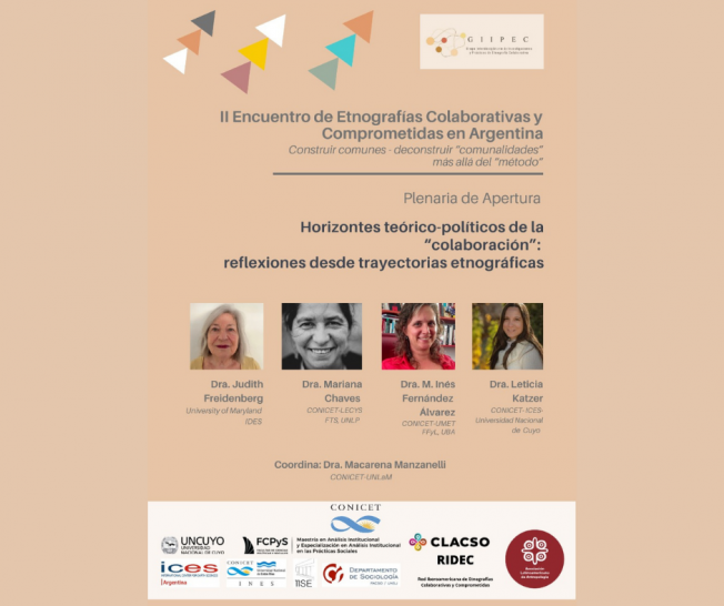 imagen II Encuentro de Etnografías Colaborativas y Comprometidas en Argentina