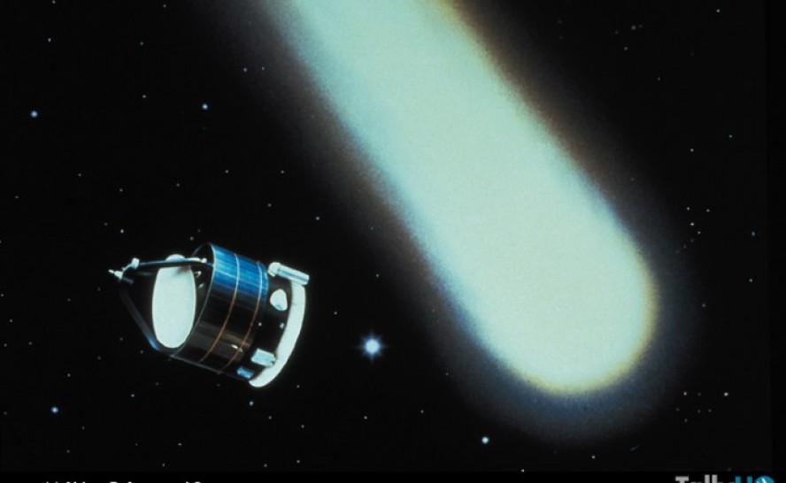 imagen Acercamiento al Cometa Halley