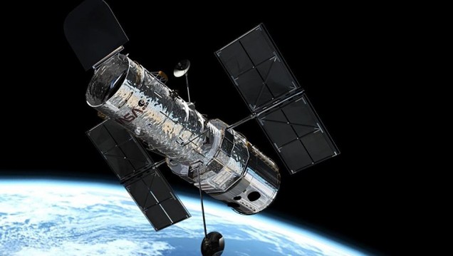 imagen El telescopio Hubble es enviado al espacio