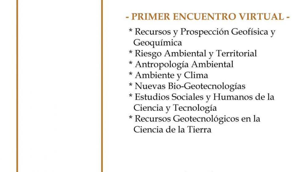 imagen 15º Encuentro del Centro Internacional de Ciencias de la Tierra, E-ICES 15