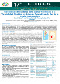 imagen SELECCIÓN DE INDICADORES PARA EVALUAR RESILIENCIA A LA VARIABILIDAD CLIMÁTICA EN SISTEMAS PRODUCTIVOS DEL SUR DE LA PROVINCIA DE CÓRDOBA