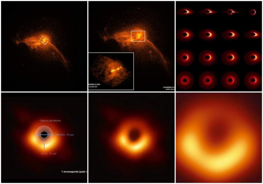 imagen Primera fotografía de un agujero negro