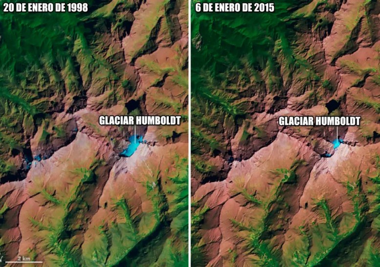 imagen El último glaciar de Venezuela desaparecerá en dos años