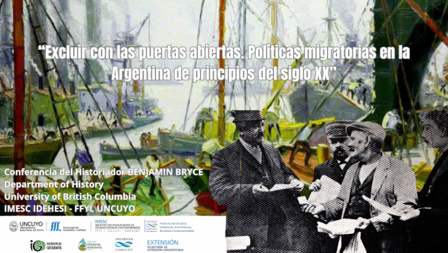 imagen Conferencia del Dr. Benjamin Bryce en la FFYL UNCUYO