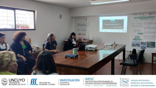 imagen El IMESC en la III Semana de la Investigación en la Facultad de Filosofía y Letras de la UNCuyo