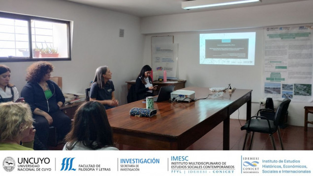 imagen El IMESC en la III Semana de la Investigación en la Facultad de Filosofía y Letras de la UNCuyo