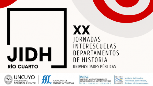 imagen IMESC IDEHESI CONICET - FFYL UNCUYO en las  XX Jornadas Interescuelas de Río Cuarto