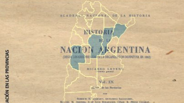 imagen Publicación del libro "Escribir la nación en las provincias"