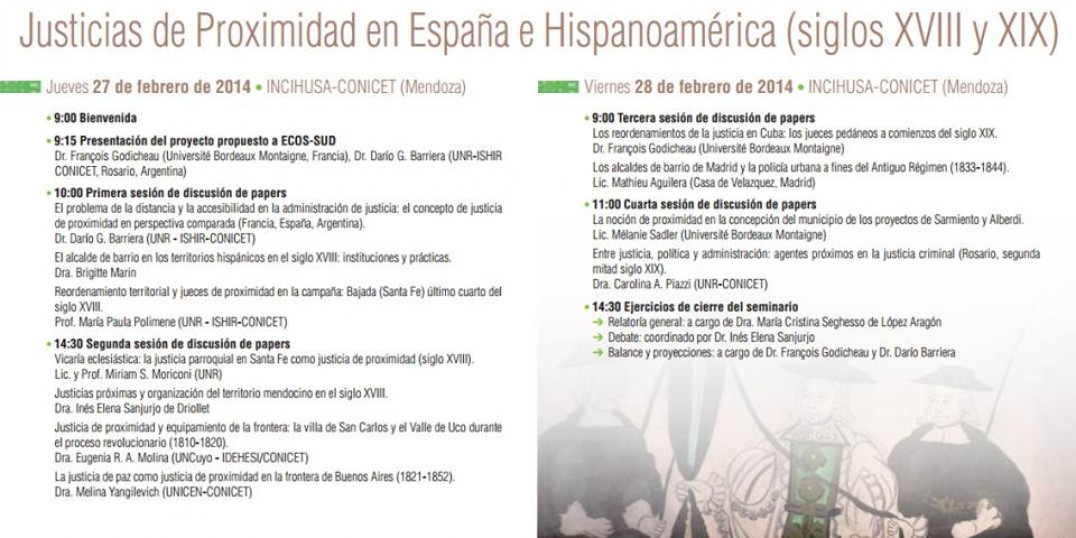 imagen Realización del Primer Seminario Internacional "Justicias de proximidad".