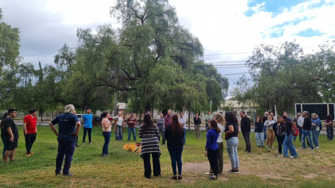 imagen La UNCUYO se sumó al Simulacro Provincial 2025 con ejercicios en ocho espacios del campus