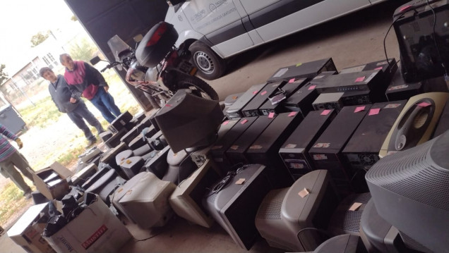 imagen CIMS avanza con el retiro de residuos electrónicos en la UNCUYO