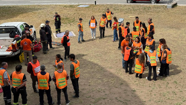 imagen La Capacitación a Brigadistas reforzó sus acciones de seguridad con un simulacro y una capacitación sobre incendios