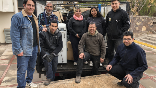 imagen Volvió a retirarse Residuos de Aparatos Eléctricos y Electrónicos en distintas unidades académicas de la universidad