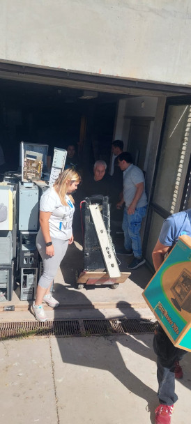 imagen CIMS avanza con el retiro de residuos electrónicos en la UNCUYO