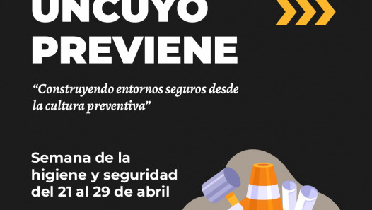 imagen UNCUYO Previene 2026: la Universidad impulsa una semana dedicada a la higiene y la seguridad 