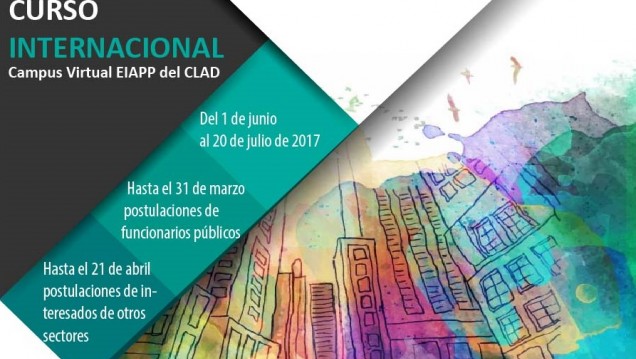 imagen Curso Internacional "Ciudad, Gobierno Local y Gobernanza Democrática para el Desarrollo Sostenible en Iberoamérica"