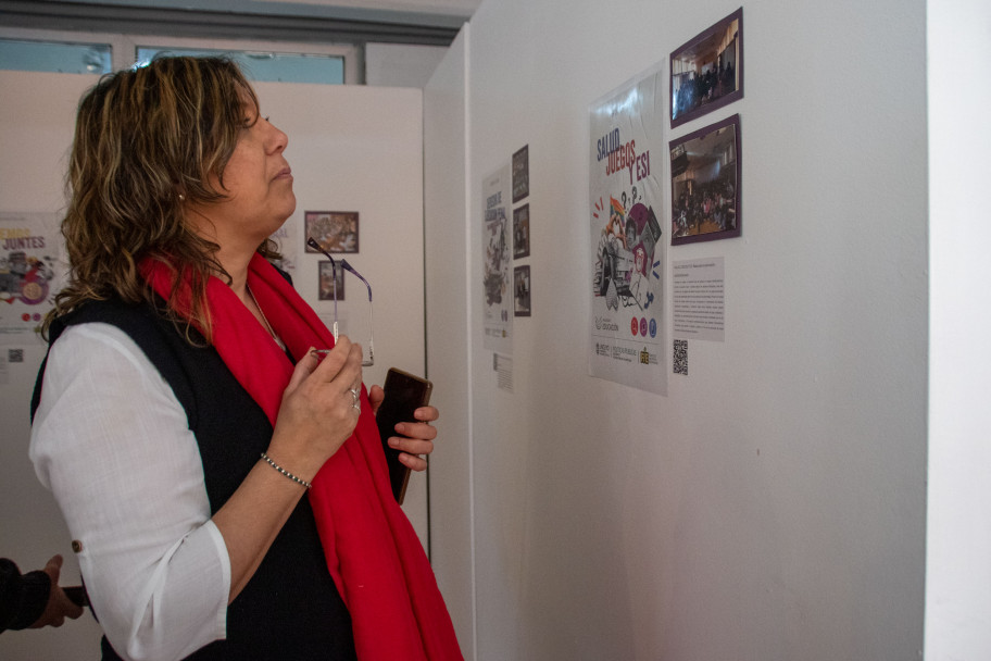 imagen Se inauguró la muestra "Protagonistas: los y las estudiantes como agentes de transformación y cambio"