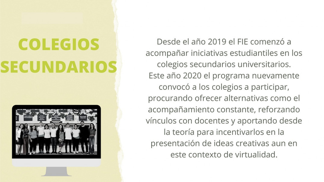 imagen Apertura de los proyectos del FIE 2020