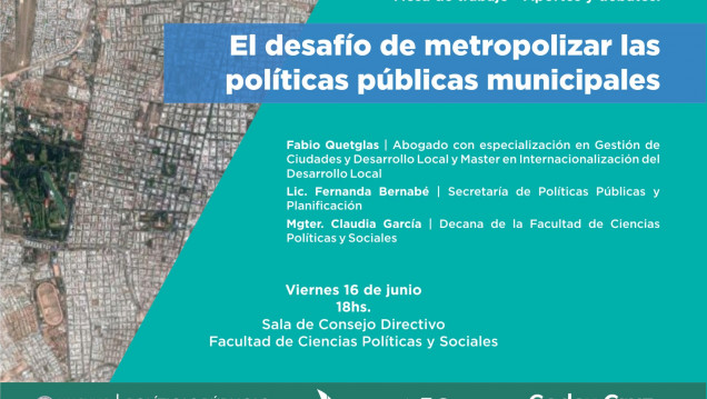 imagen Mesa de trabajo sobre Políticas Públicas