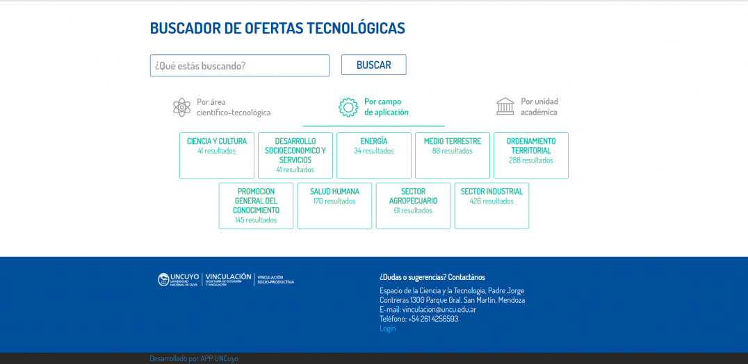 imagen Plataforma de Oferta Tecnológica
